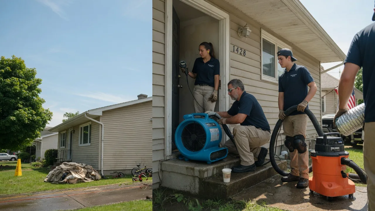 Water Damage Restoration in Bradford, IL near me